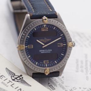 Breitling Aerospace Titan LC 100 1994 Papiere F56059