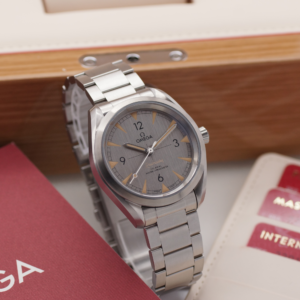 OMEGA Seamaster Railmaster Full Set 2021 Grau