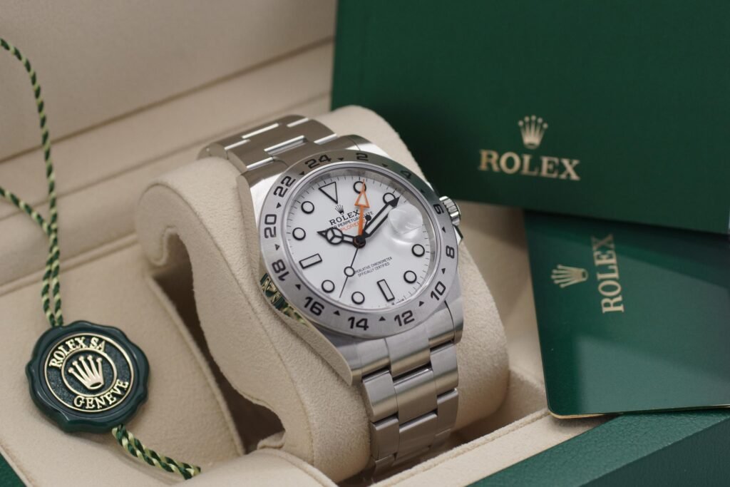 Rolex Explorer II 226570 Full Set 12-2022 - Timedriven