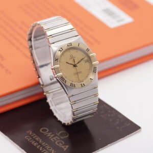 OMEGA Constellation Stahl/Gold Papiere 1986 398.087