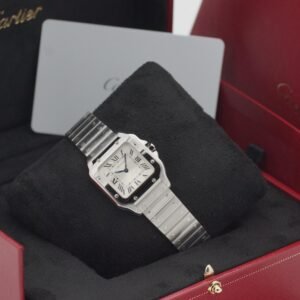 Cartier Santos Lady Stahl WSSA0082 Full Set 06 /2025 Neu