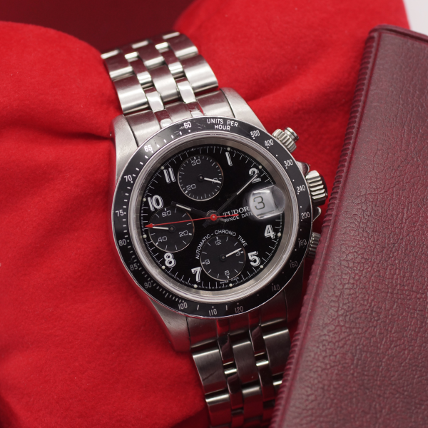 1009D. Tudor Prince Date Chronograph Full Set 2001 LC100 (1)