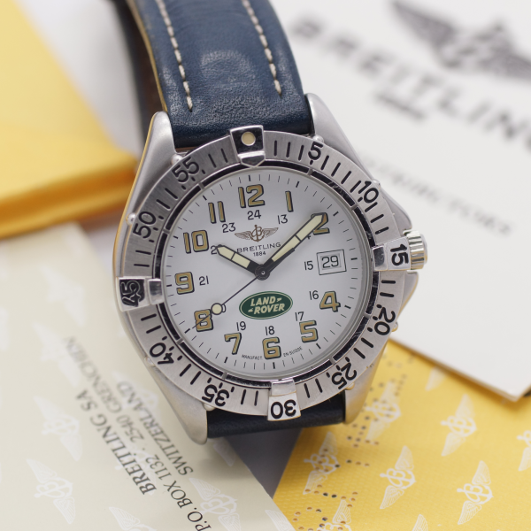 1135D. Breitling Colt 1884 Landrover A57035 Papers 1997 (1)
