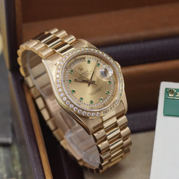 1204D. Rolex Day Date 36 18348 Papers & Box (2)