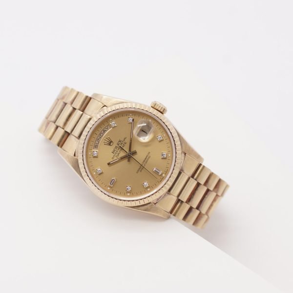 1527D. Rolex Day Date 36 18238 Papers 1994 LC 160 (1)