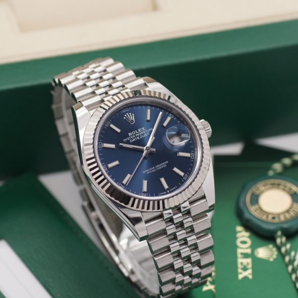 1734D. Rolex Datejust 41 126334 Full Set 2019 LC 100 (6)