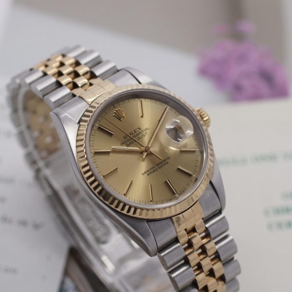 1901D. Rolex Datejust 36 16203 Papiere 1997 LC USA (12)