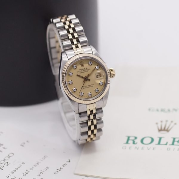 1949D. Rolex Lady Datejust 26 6917 Papiere LC Schweiz (2)