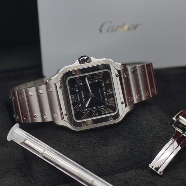 1976D. Cartier Santos WSSA0063 Full Set NEU 10-2024 (3)