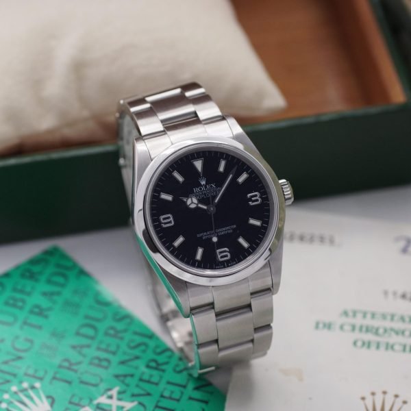 2104D. Rolex Explorer I 114270 Full Set 01-2003 LC 110 (4)