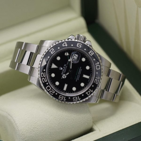 2148D. Rolex GMT Master 2 116710LN Full Set 2007 LC Schweiz (8)