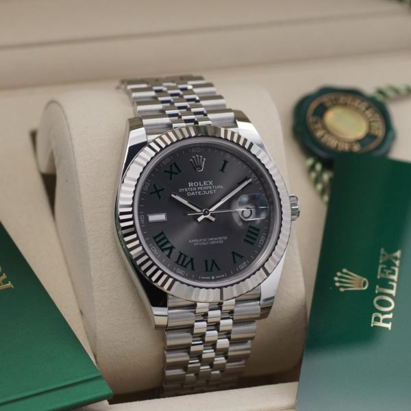 2222D. Rolex Datejust 41 126334 Wimbledon NEU 03-2025 (3)