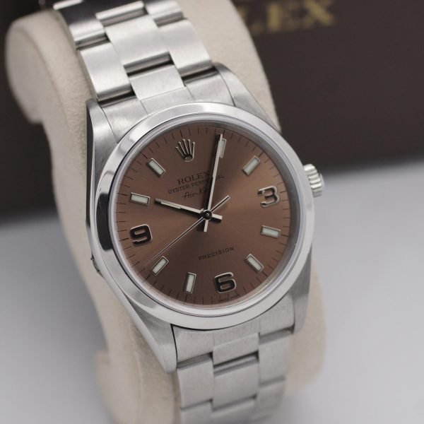 2235D. Rolex Air King Salmon Dial 14000 (12)