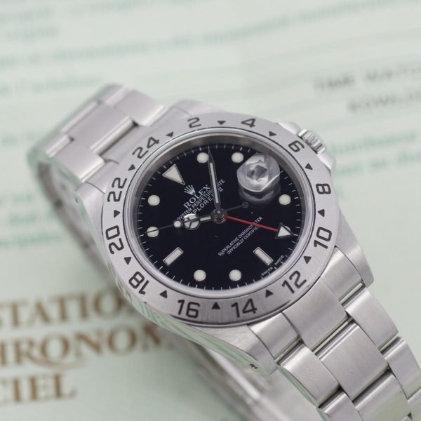 2351D. Rolex Explorer II 16570 Papiere 07-2002 LC 888 (1)