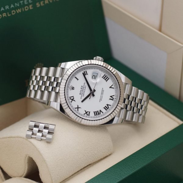 2363D-3. Rolex Datejust 41 126334 Full Set 10-2022 LC 100 (6)