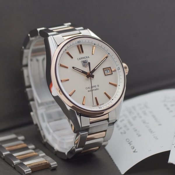 2411D. Tag Heuer Carrera Stahl-Gold WAR215D (2)