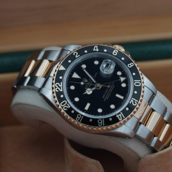 2459D. Rolex GMT Master II S&G 16713 Box & Papiere LC 100 07-1995 (1)