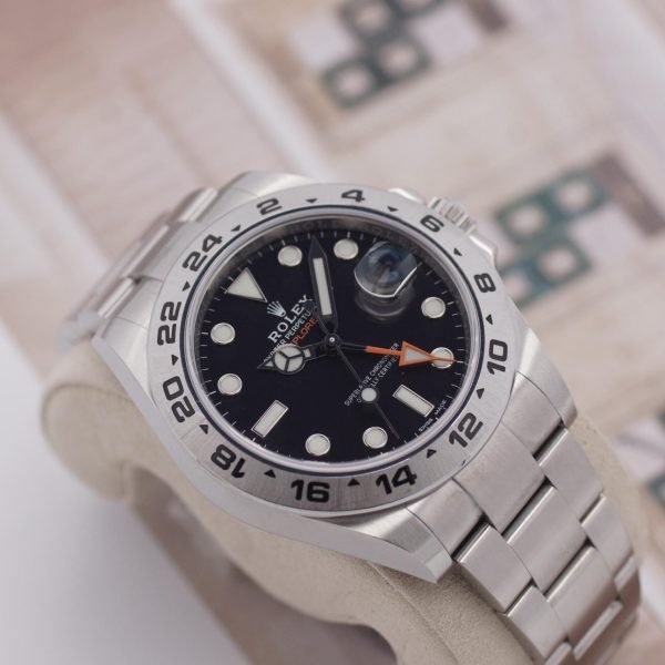 2479D-3. Rolex Explorer II BLK 216570 Papiere 02-2019 LC 888 (1)