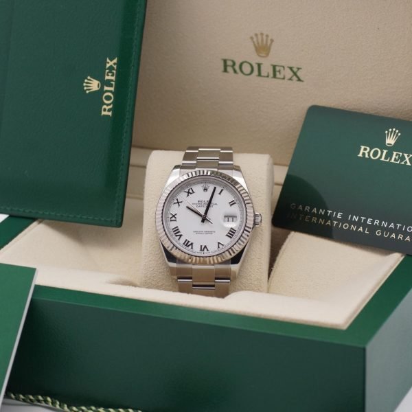2491D. Rolex Datejust 41 126334 Box & Papiere 05-2022 (2)