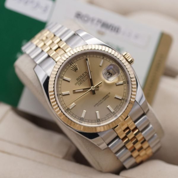 2501D-3 Rolex Datejust 36 116233 Papiere, 3-2017, LC 242 (1)