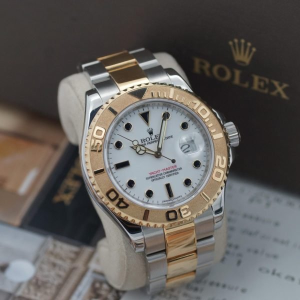 2504D. Rolex Yachtmaster S&G 16623 Papiere 2008 LC 888 (1)