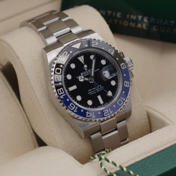 2521D. Rolex GMT Master II Batman Oyster 126710BLNR Full Set 07-2022 LC 100 (2)