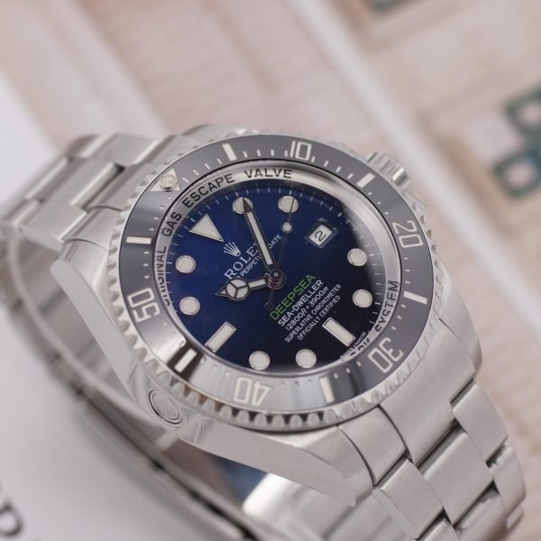 2530D-3. Rolex Sea Dweller Blue 116660 Papiere 2015 LC 430 (1)