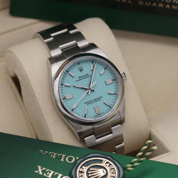 2536D Rolex Oyster Perpetual 36 Tiffany 126000 2024 Full Set (1)