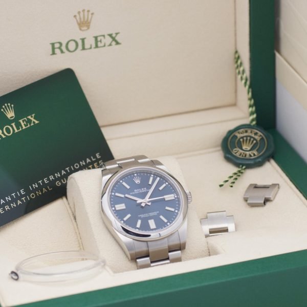 2625D 4 Rolex Oyster Perpetual 41 124300 Full Set 42024 LC 100 (5)
