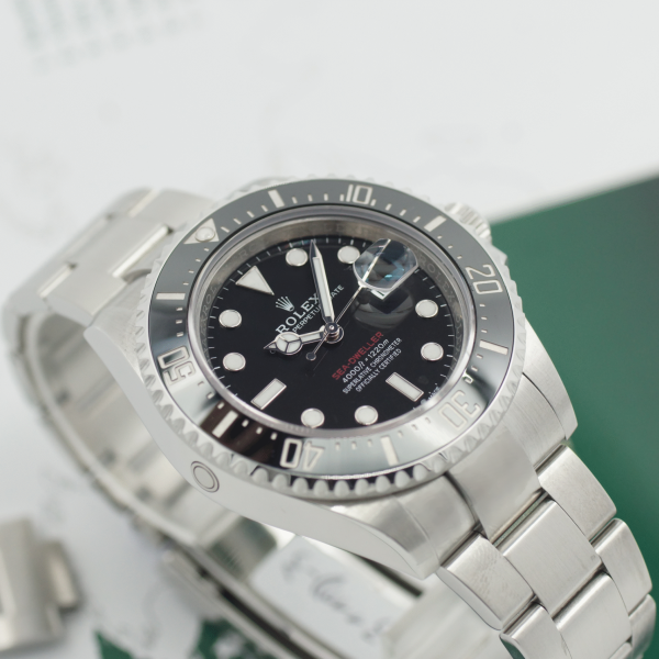 3111D-3. Rolex Sea Dweller red 126600 2023 Papiere 08-2023 (2)