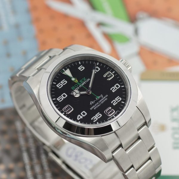 3208D-3. Rolex Air-King 116900 2019 LC 100 Fullset + Erstkauf (1)