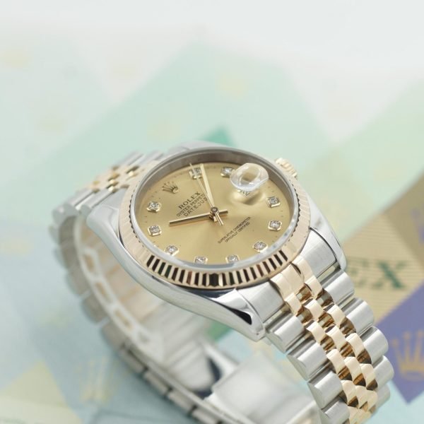 3257D-4. Rolex Datejust 36 116233 2005 Papiere 112005 LC 888 (1)