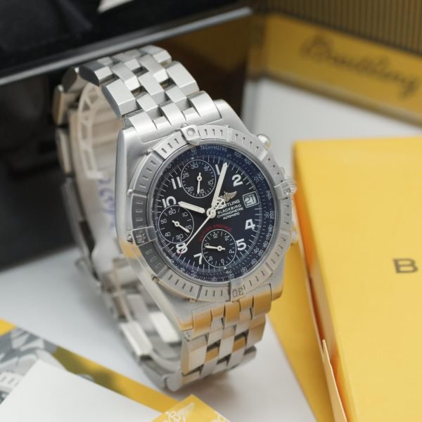 3265D-2. Breitling Chronomat Blackbird A13353 2005 (1)