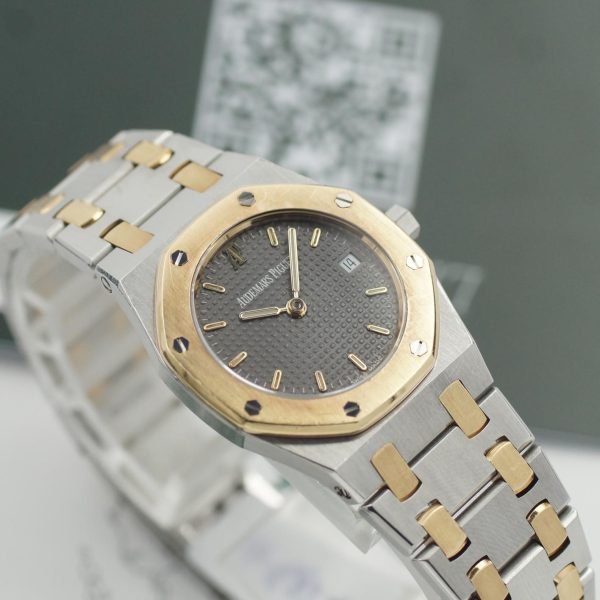 3268D-2. Audemars Piguet Royal Oak Lady S&G 66270SA 1990 AP Service 2025 Like new condition (1)