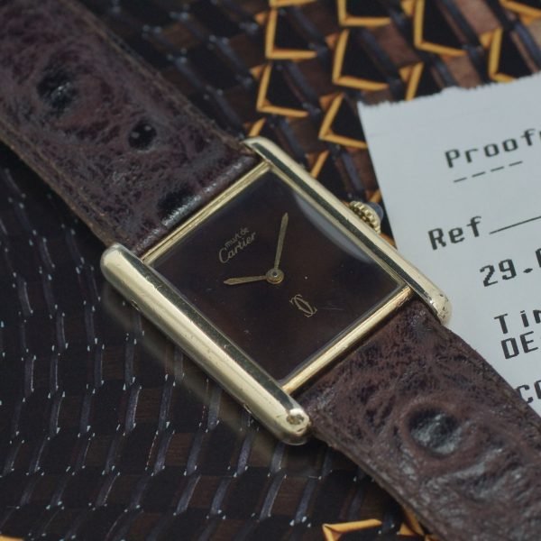 Cartier Tank Vermeil