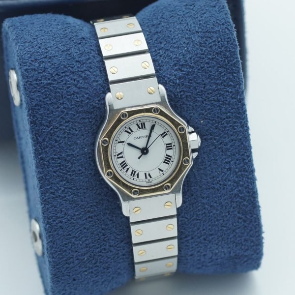 Cartier Santos Octagon 0907 1995 [3703D-2] (1)