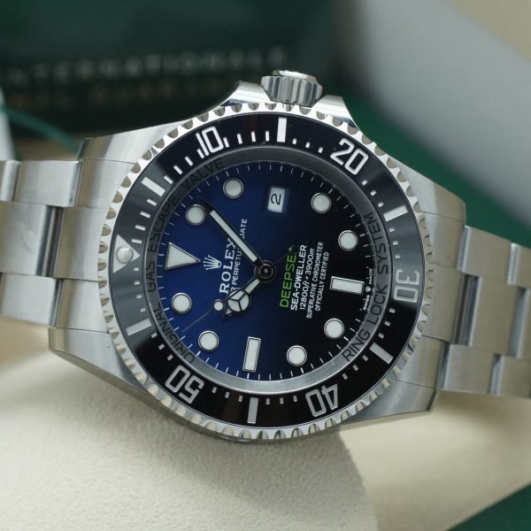 K. Rolex Sea-Dweller Box & Papiere (1)