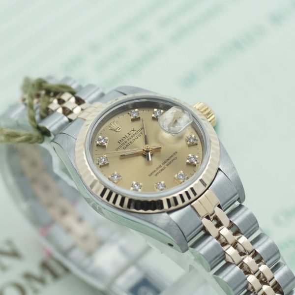 Rolex Datejust 26 Lady 69173 Papiere 1992 [3697D-2] (1)