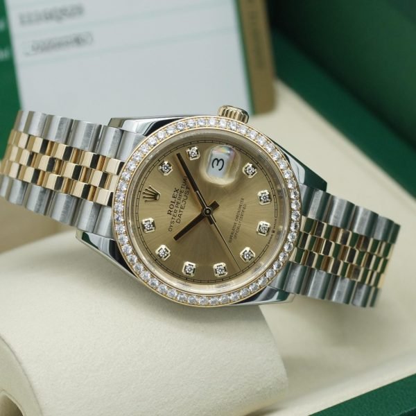 Rolex Datejust 41 126283RBR 2018 112018 LC Schweiz jubilee Champagner [3957D-4] (7)