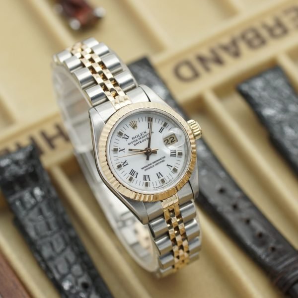 Rolex Datejust 69173 1984 Erstkaufrechnung LC 100 StahlGold 12121984[3556D-2] (1)