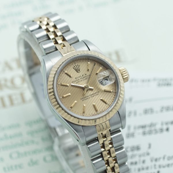 Rolex Datejust 69173 1991 Box & Papiere LC 100 1991[3883D-2] (1)