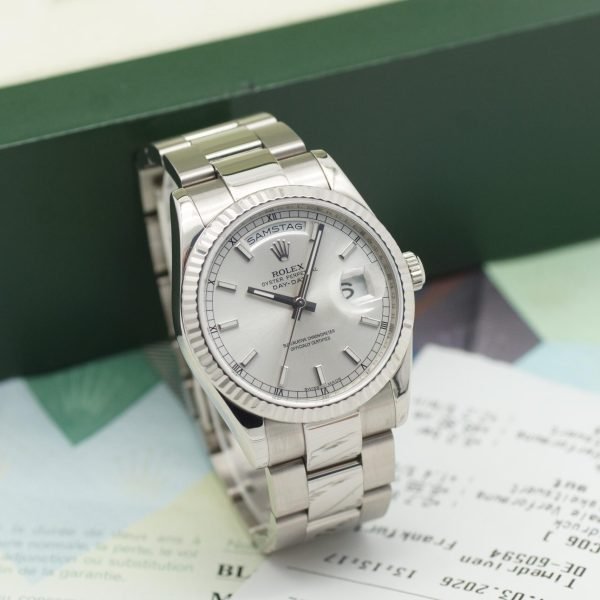 Rolex Day Date 36 118239 2007 Box & Papiere 2007 LC 170 - Armband kurz HGÜ ca. 17,5cm[3535D-6] (1)